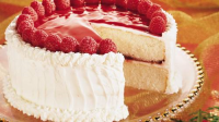 Raspberry Mirror Cake Recipe - Pillsbury.com image