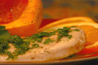 Oven-Baked Herb-Crusted Chicken with Parsley Olive Oil ... image