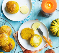 Pumpkin spice scones recipe | BBC Good Food image