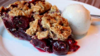 Cherry Pie with Almond Crumb Topping | Allrecipes image