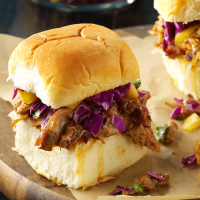 Caribbean Chipotle Pork Sliders Recipe: How to Make It image