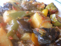 Roasted Vegetables With Lemon and Garlic (Briam) Recipe ... image