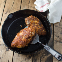 Crispy Baked Chicken Breasts with Panko and Parmesan ... image