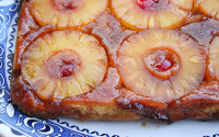 Vintage Pineapple Upside-Down Cake ... - One Green Planet image
