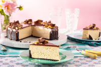 Best Peanut Butter Cheesecake Recipe - How to Make Peanut ... image