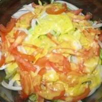 Mixed Salad with Mango Dressing Recipe | Allrecipes image