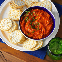 Roasted Red Pepper Tapenade Recipe: How to Make It image