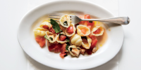 Pasta with Tomatoes and Mozzarella Recipe Recipe | Epicurious image