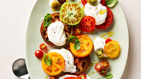 Tomatoes with Lightly Whipped Cream Recipe | Martha Stewart image