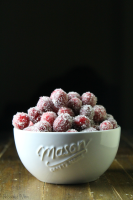 Sugar Covered Cranberries Recipe - Rebooted Mom image