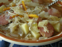 Polish Sausage and Cabbage Soup Recipe - Food.com image