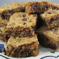 Kirsten's Dark Chocolate Chip Cookie Bars Recipe | Allrecipes image