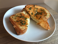 Garlic Bread Grilled Cheese Recipe | Allrecipes image
