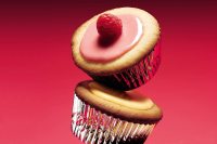 Lemon-Raspberry Cupcakes Recipe | Epicurious image