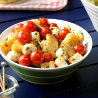 Marinated Mozzarella & Tomato Appetizers Recipe: How to ... image