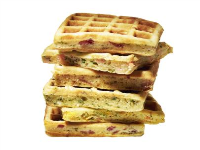 Savory Waffles Six Ways Recipe - Food Network image