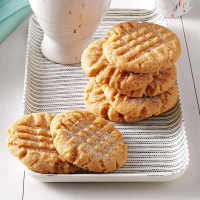 Peanut Butter Cookies Recipe: How to Make It - Taste of Home: Find Recipes, Appetizers, Desserts, Holiday Recipes & Healthy Cooking Tips image