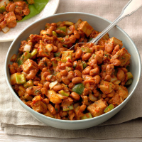 Turkey Pinto Bean Salad with Southern Molasses Dressing ... image