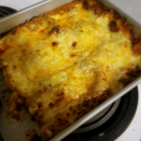 Oven-Ready Lasagna with Meat Sauce and Bechamel image