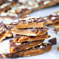 Best Toffee Ever - Let's Dish Recipes image