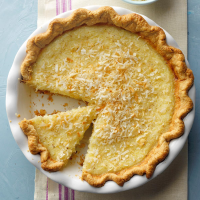 Can't-Miss Coconut Custard Pie Recipe: How to Make It image