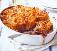Veggie shepherd's pie with sweet potato mash recipe | BBC ... image