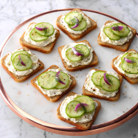 Cucumber Party Sandwiches Recipe: How to Make It image
