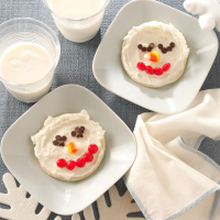 Snowman Sugar Cookies Recipe: How to Make It image