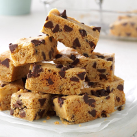 TASTE OF HOME CHOCOLATE CHIP COOKIE BARS RECIPES