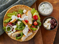 Greek Chicken Wrap with Tzatziki Herb Yogurt Sauce | U.S ... image