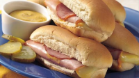 Ham and Cheese Dogs Recipe - BettyCrocker.com image