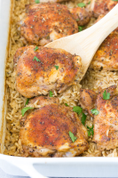 Baked Chicken and Rice Casserole - Easy One Dish Recipe image