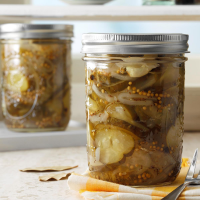 Best Ever Sweet Pickles Recipe: How to Make It image