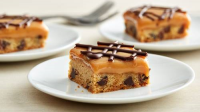 Salted Caramel Chocolate Chip Cookie Bars Recipe ... image