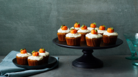 Pumpkin Cupcakes Recipe | Martha Stewart image