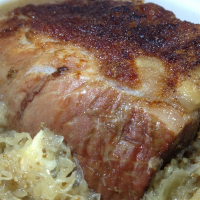 Pork Loin, Apples, and Sauerkraut Recipe | Allrecipes image