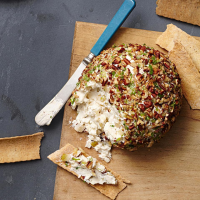 Pear-Pecan Cheese Ball Recipe | EatingWell image