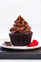 Chocolate Cupcakes with Buttercream Frosting Recipe ... image