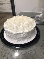 Double Coconut Cake With Fluffy Coconut Frosting Recipe ... image