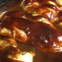 Baked Chicken In a Sweet BBQ Sauce Recipe | Allrecipes image