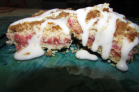 Strawberry Rhubarb Dessert Bars Recipe - Food.com image