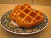 Crunchy and Light Waffles for Two Recipe - Breakfast.Food.com image
