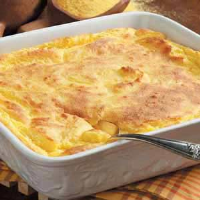 Kentucky Spoon Bread Recipe: How to Make It - Taste of Home: Find Recipes, Appetizers, Desserts, Holiday Recipes & Healthy Cooking Tips image