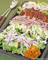 Chef's Salad with Roquefort Dressing Recipe | Martha Stewart image