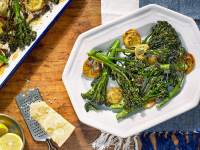 Roasted Broccolini and Lemon With Parmesan Recipe - NYT ... image