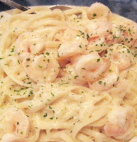 Shrimp Alfredo Half & Half | Just A Pinch Recipes image
