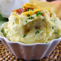 LOADED MASHED POTATOES WITHOUT SOUR CREAM RECIPES