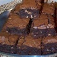 Double Fudge Brownies - BigOven.com image