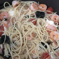 Italian Shrimp Caprese Pasta | Allrecipes image