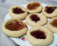 Peanut Butter and Jam Cookies Recipe - Baking.Food.com image